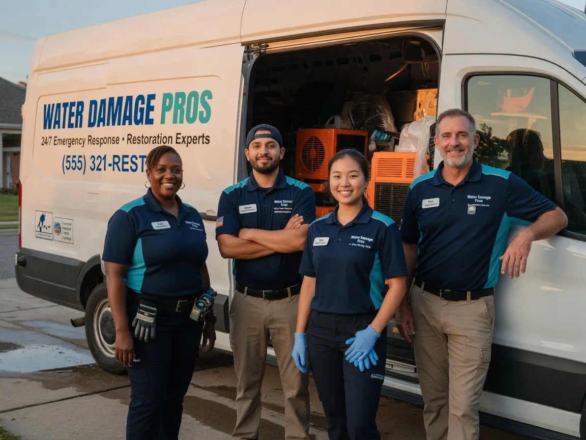 Water Damage Restoration company in Chandler, TX